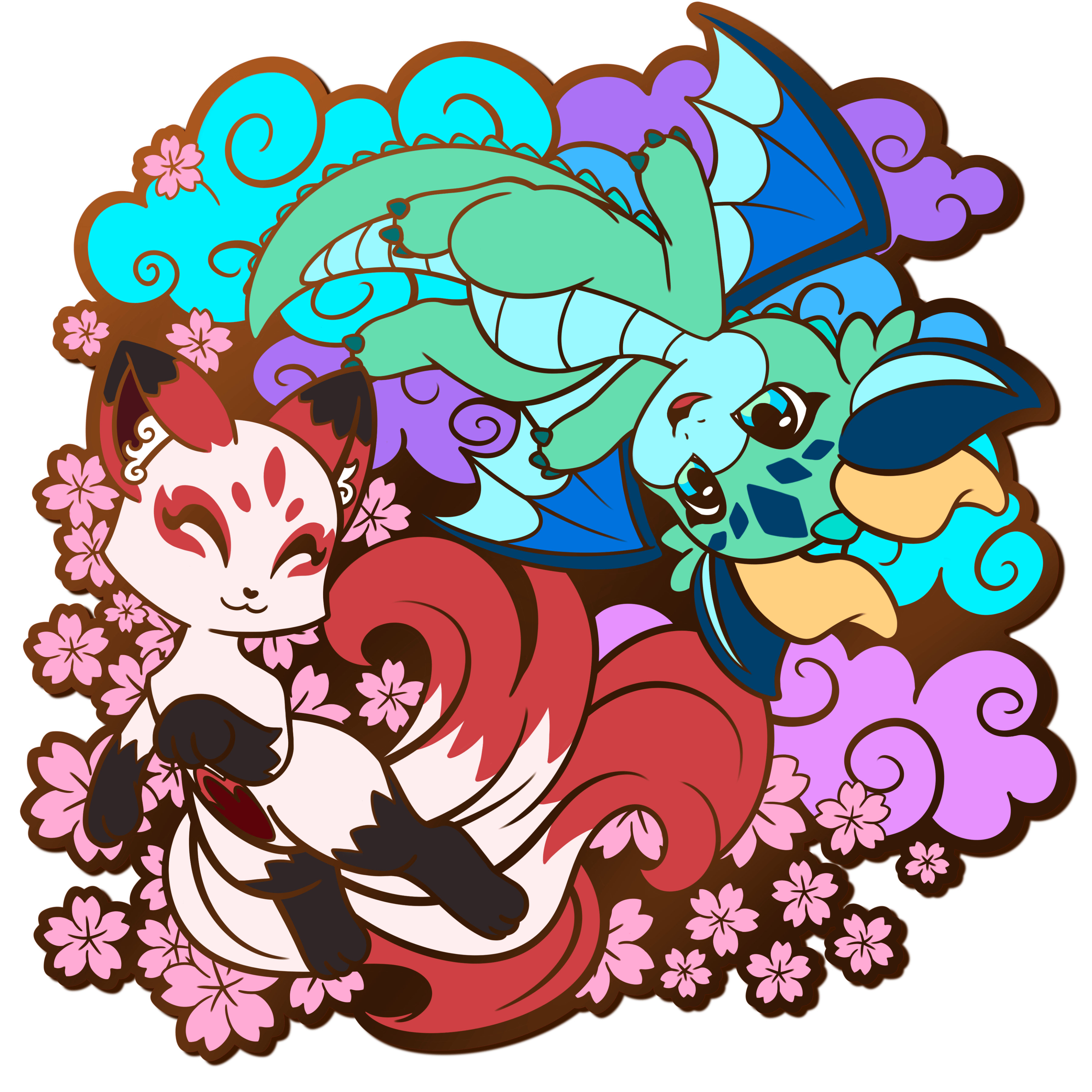 Friendship Enamel Pin