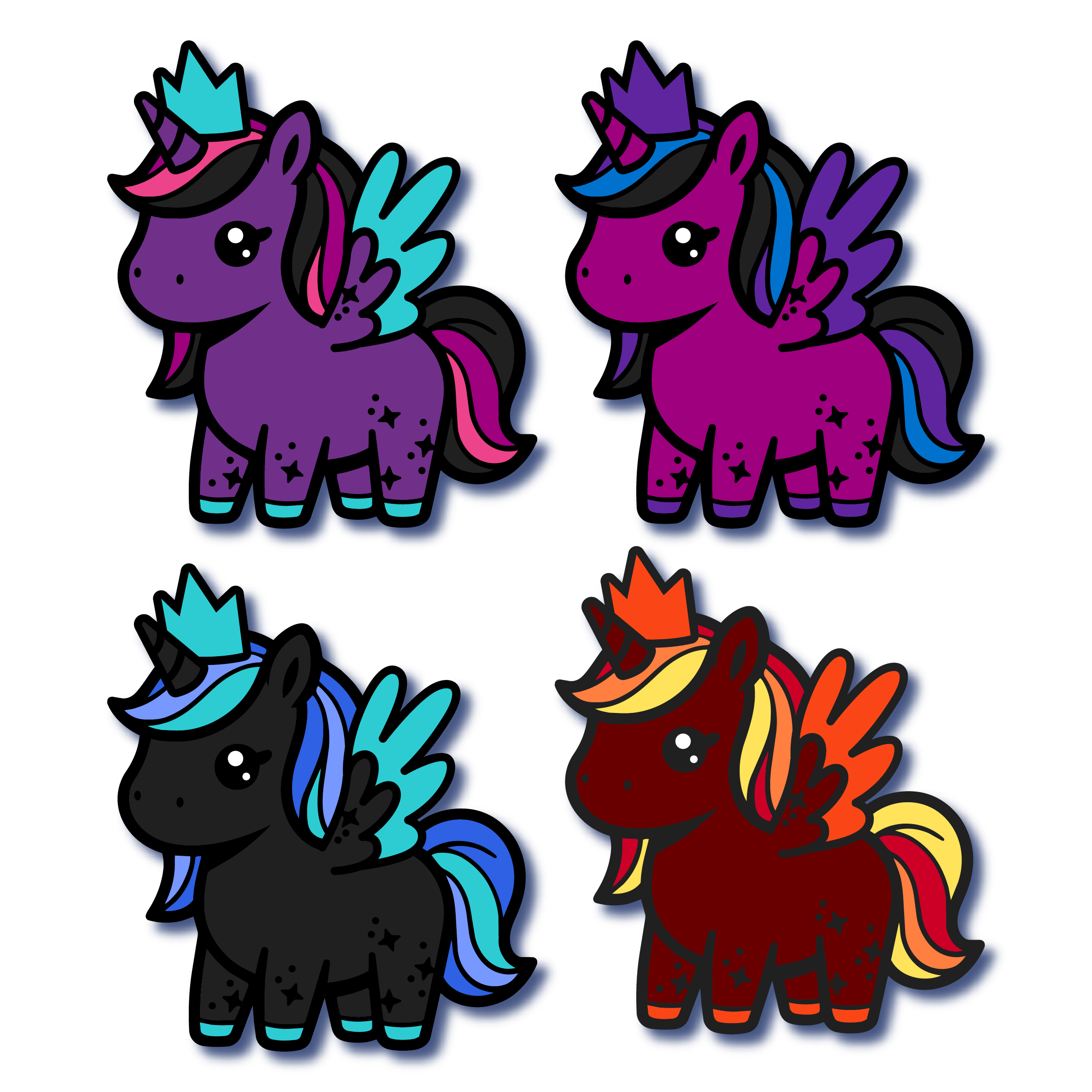 Queens of Dark 4 Pack