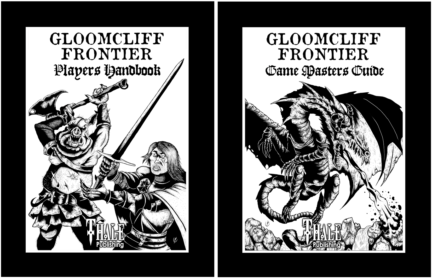 Gloomcliff Frontier Hard Cover Print