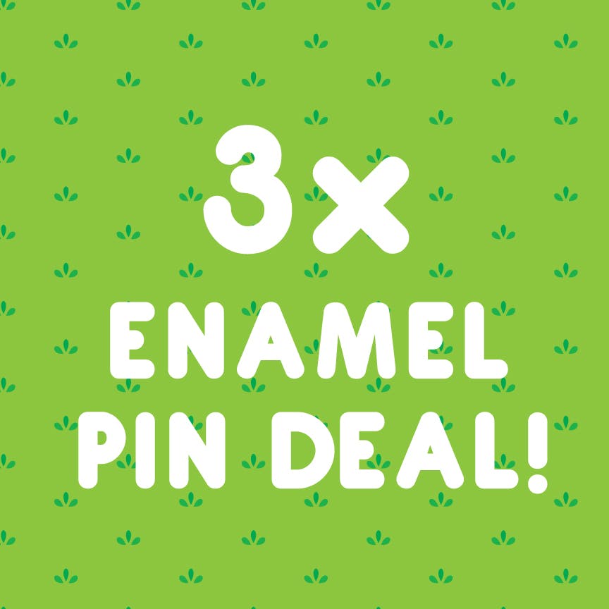 Teamwork - Three Enamel Pins