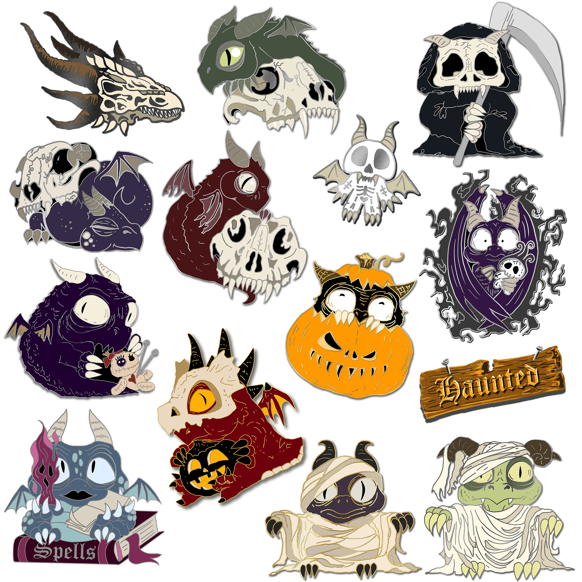 Haunted Dragons (FULL SET)