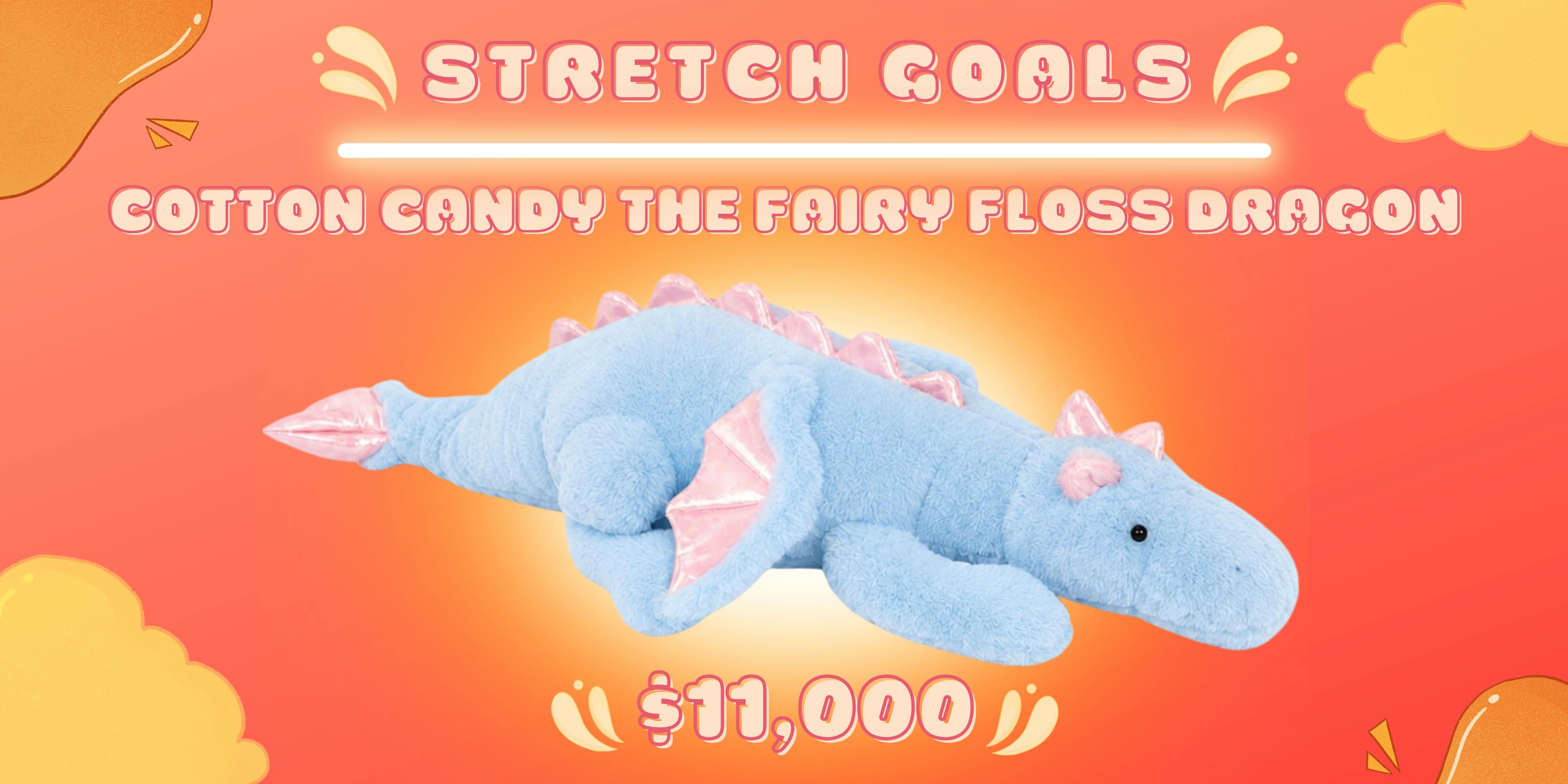 Cotton Candy the Fairy Floss Dragon