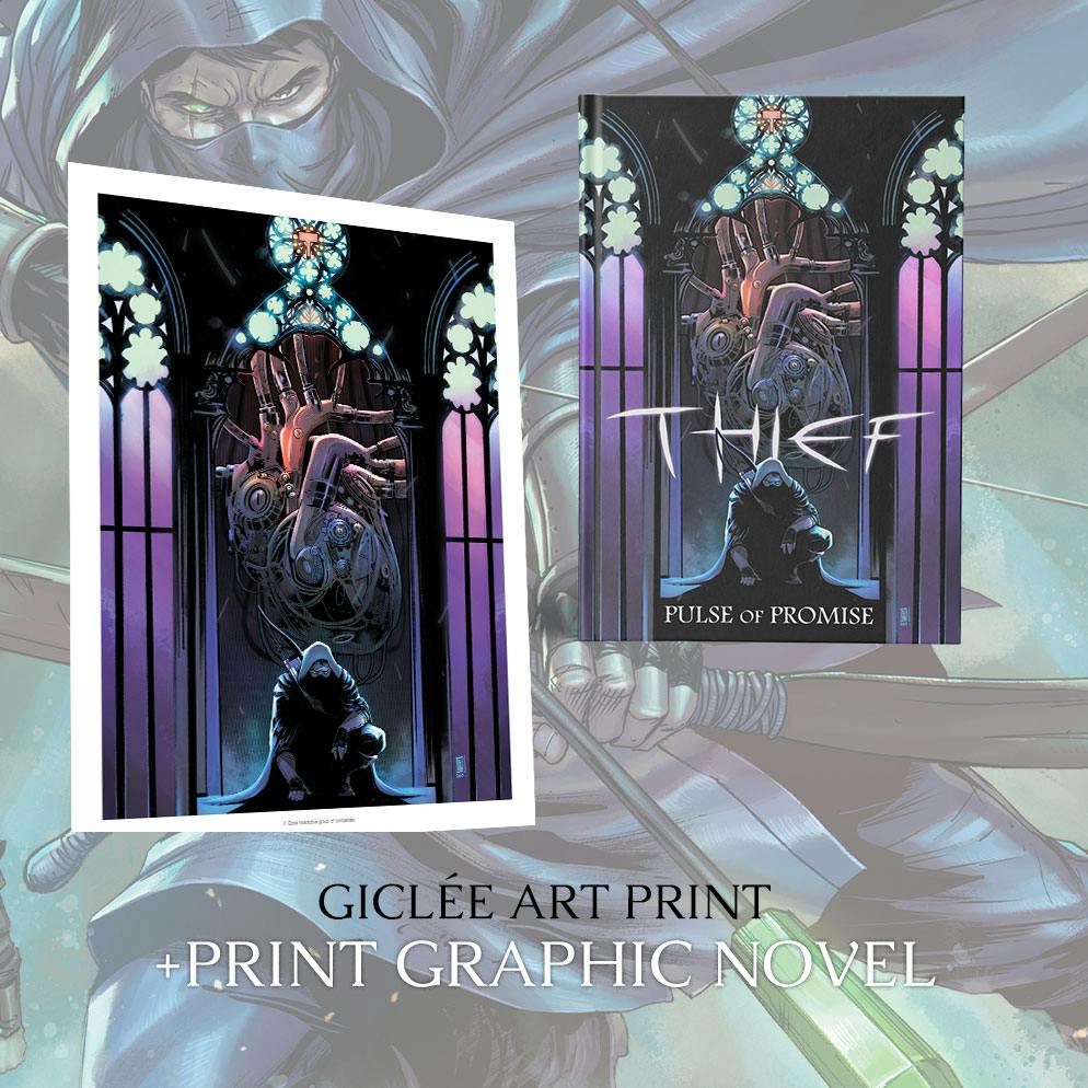 Emanuele Ercolani Giclée Art Print + Standard Graphic Novel Collection