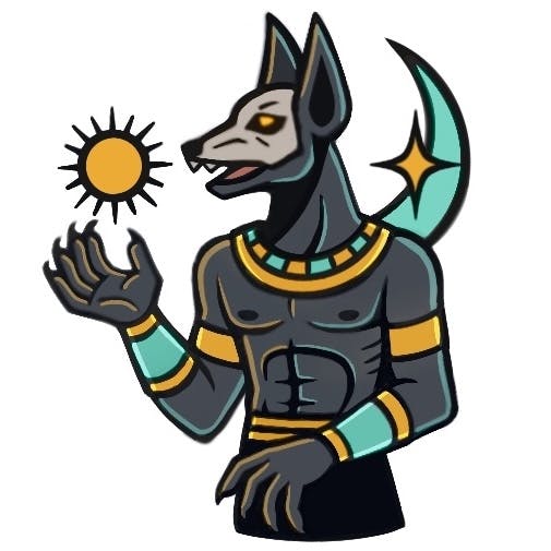 Aztec God of Death Xolotl 2.5" XL pin + Sun mini pin