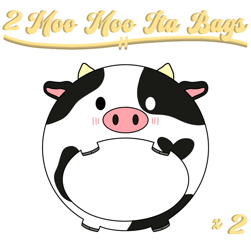 2 Moo Moo Ita Bags
