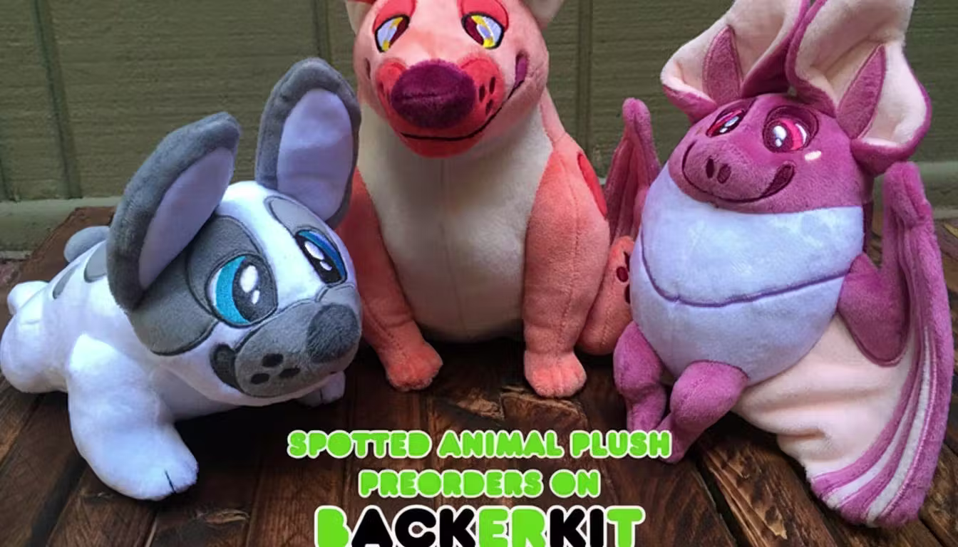 Spotty Animals Plush