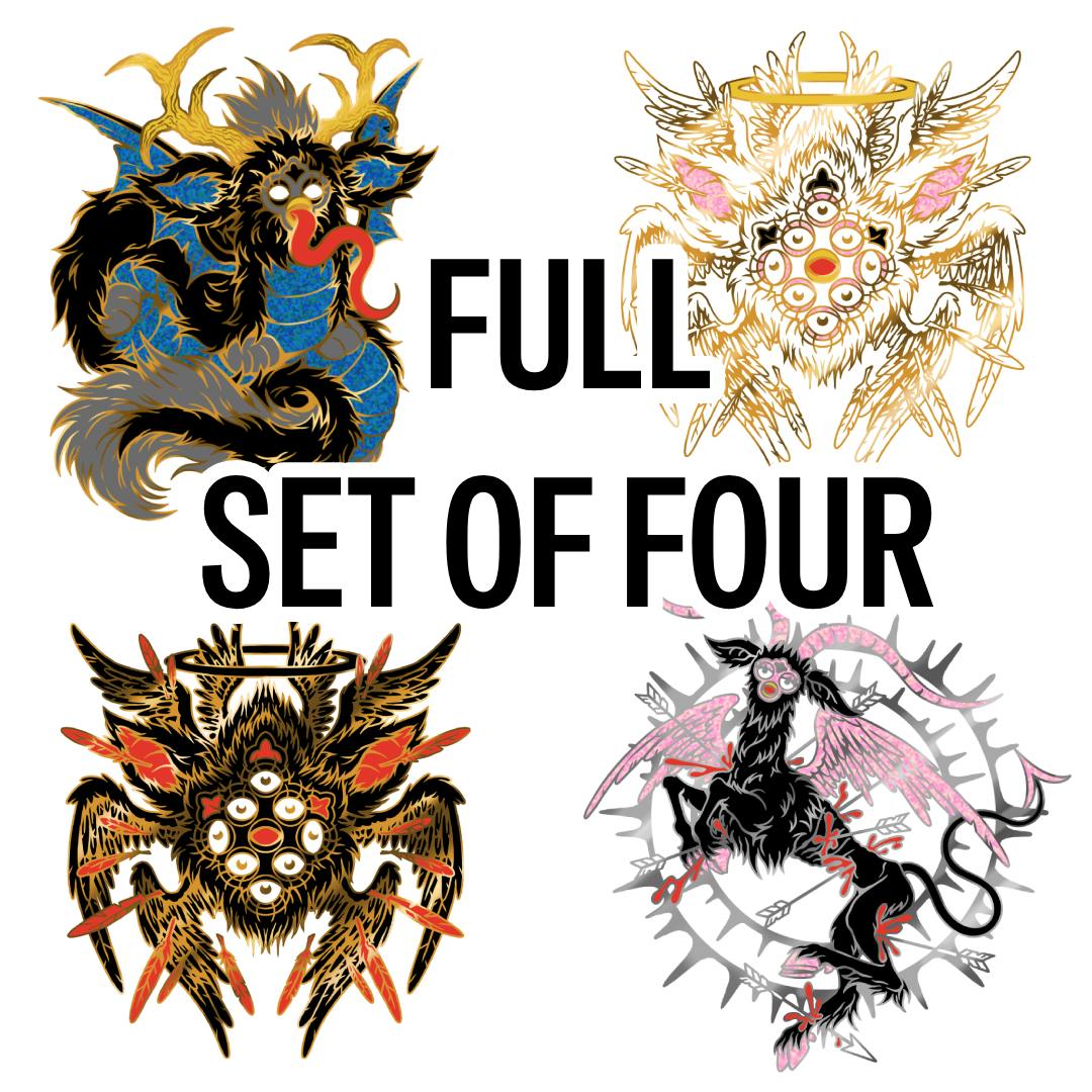 (Early Bird Deal) Four Pin Set!