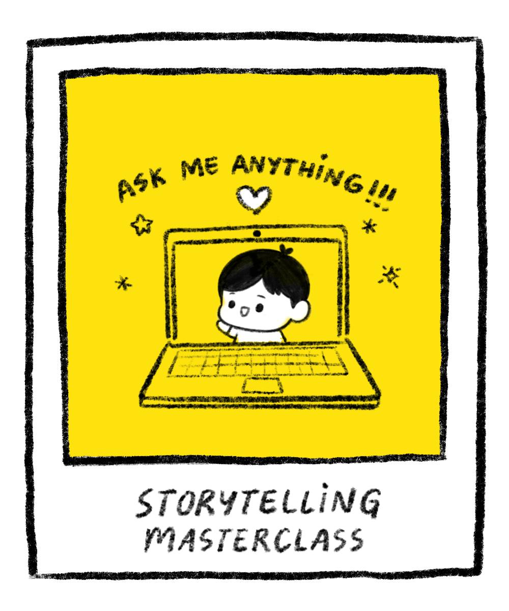 Storytelling Master Class + Online Meet & Greet