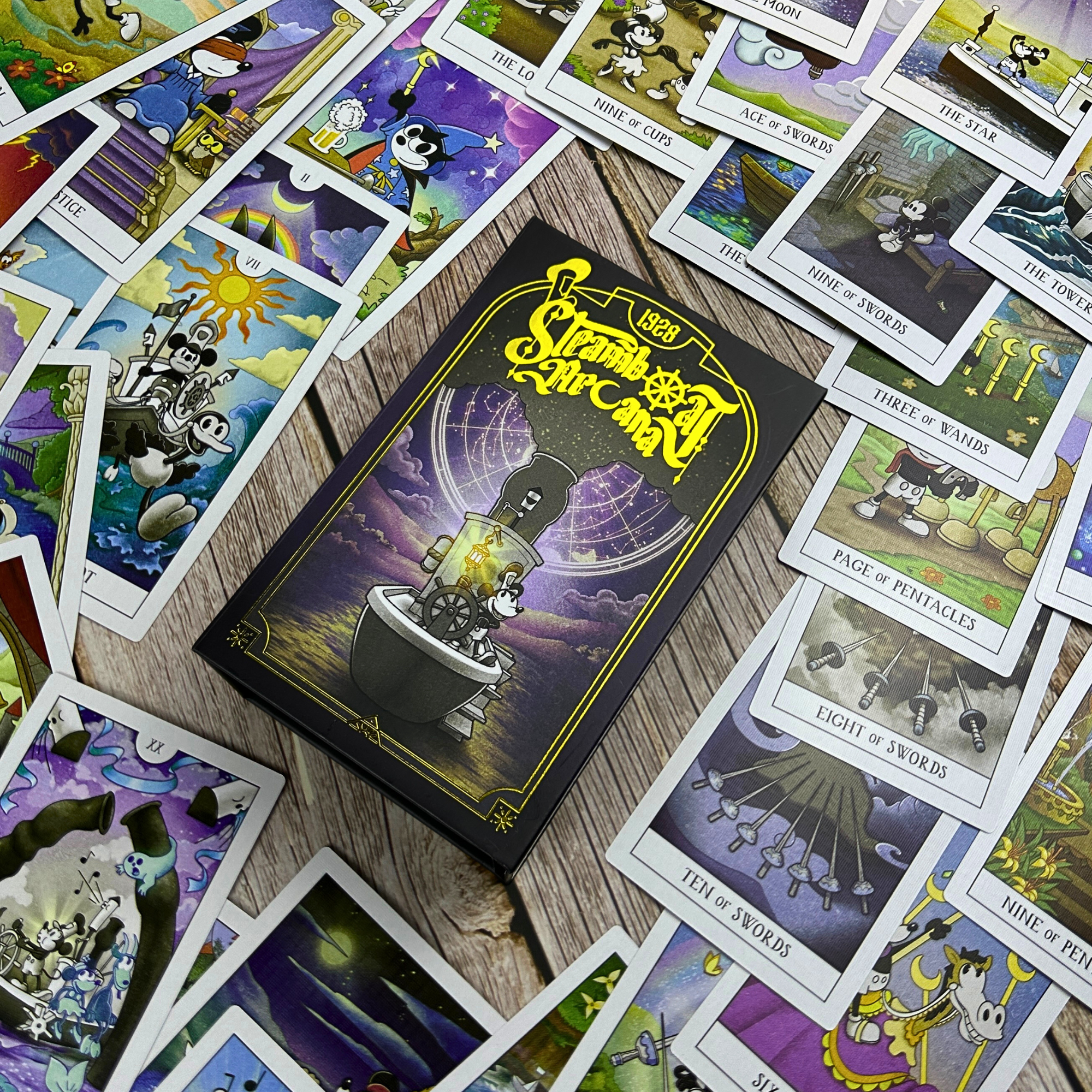 Steamboat Arcana 1928 Tarot — Standard Editition 