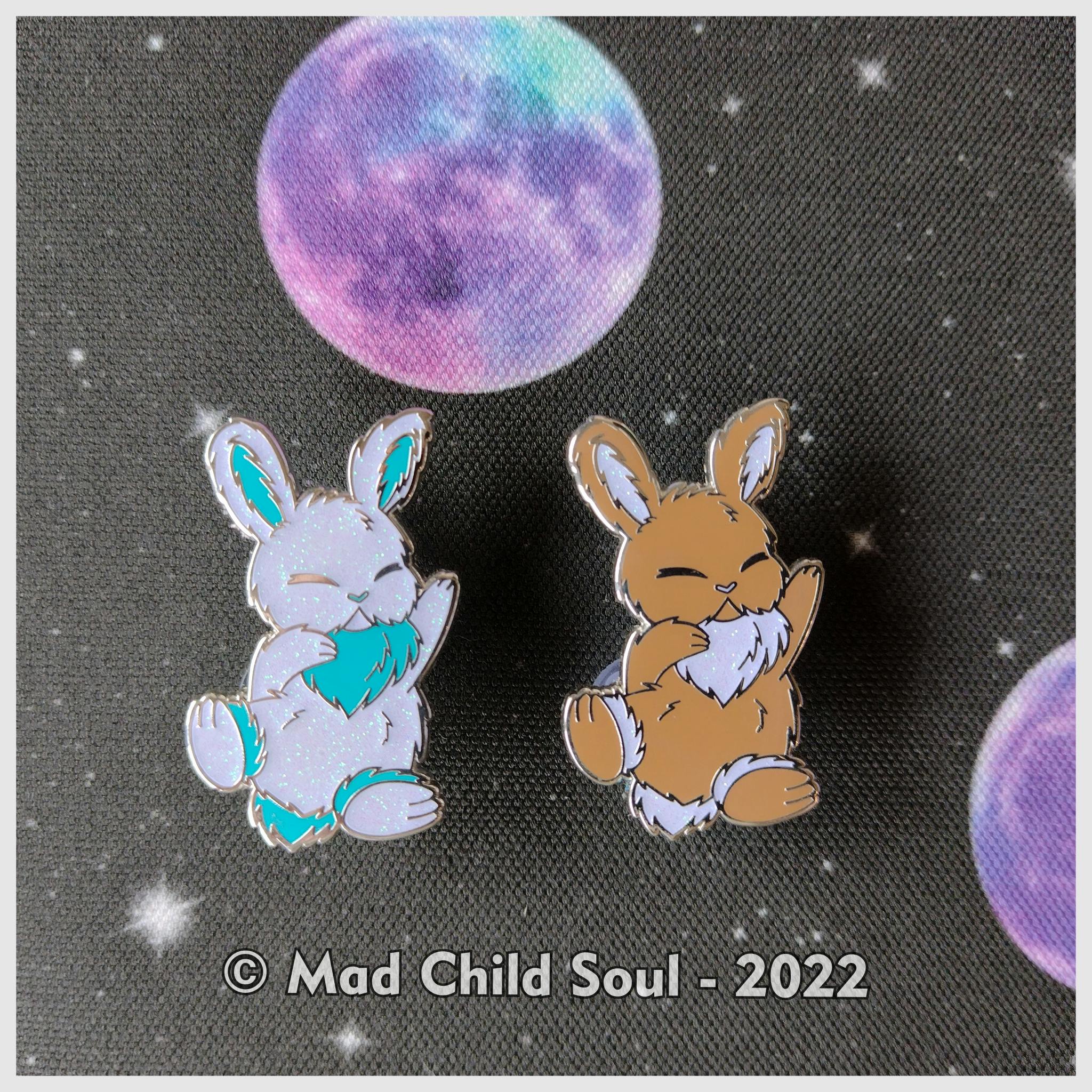 1x PIN : Sleepy Bunny - Choco (EL 30)