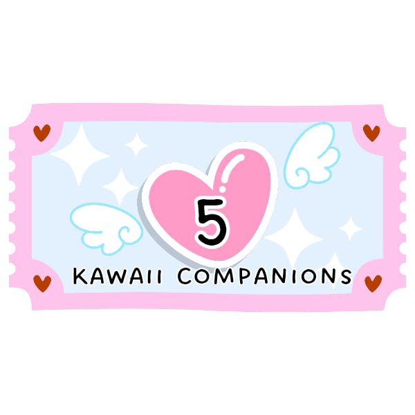 5 Kawaii Companions