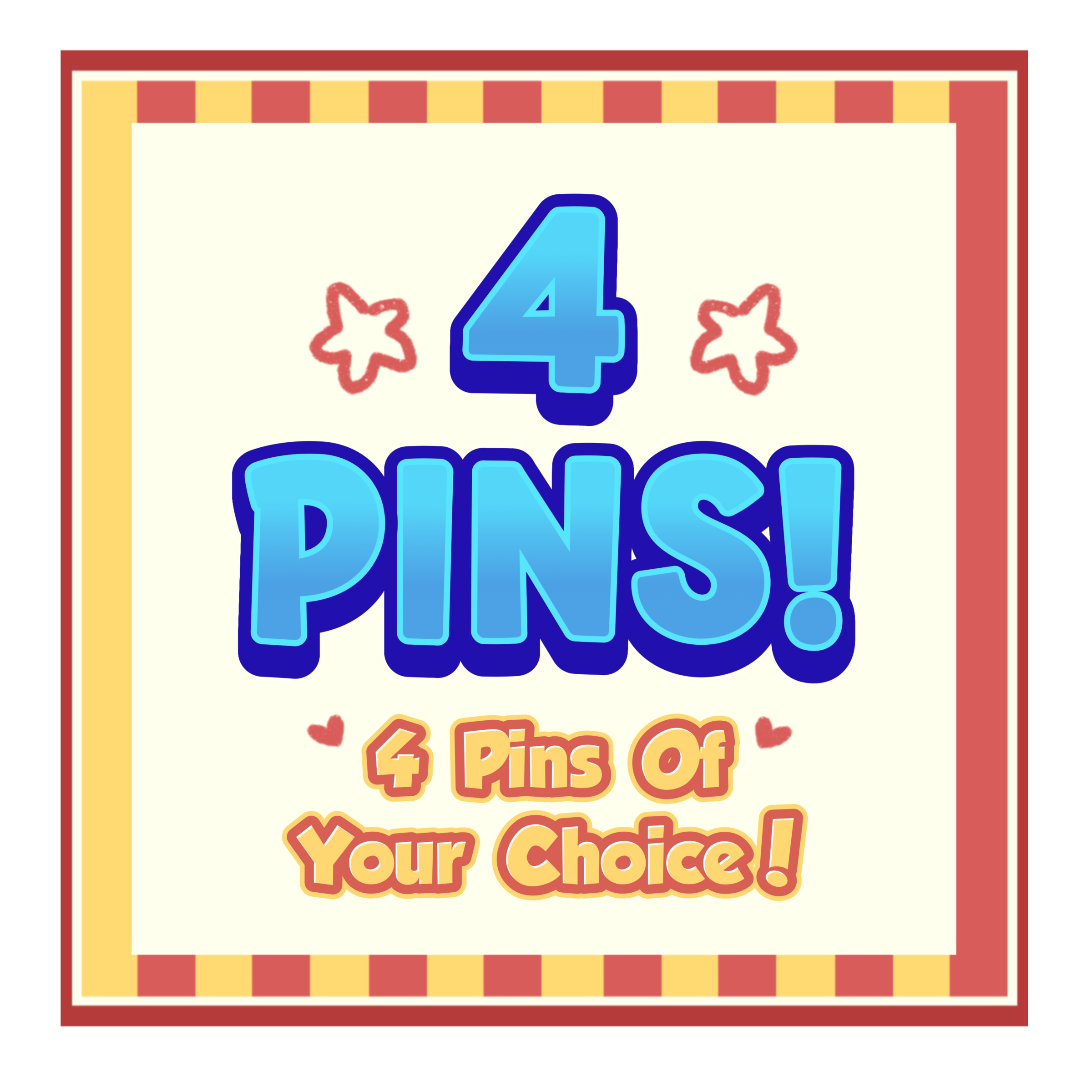 4 Pins!