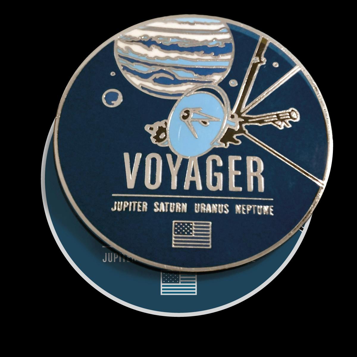 Voyager Mission 2" Enamel Pin