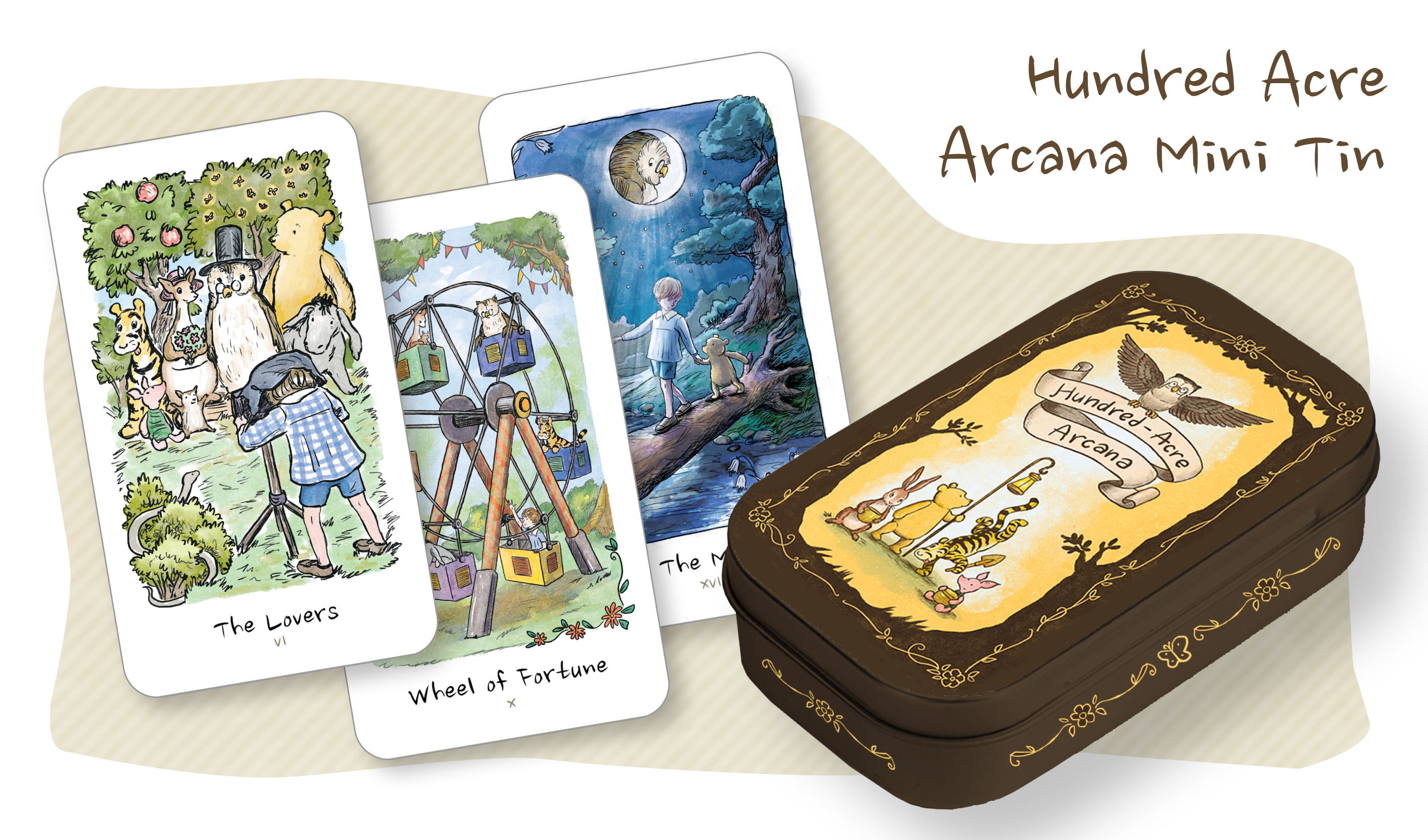 Hundred-Acre Arcana Tarot — Mini Edition