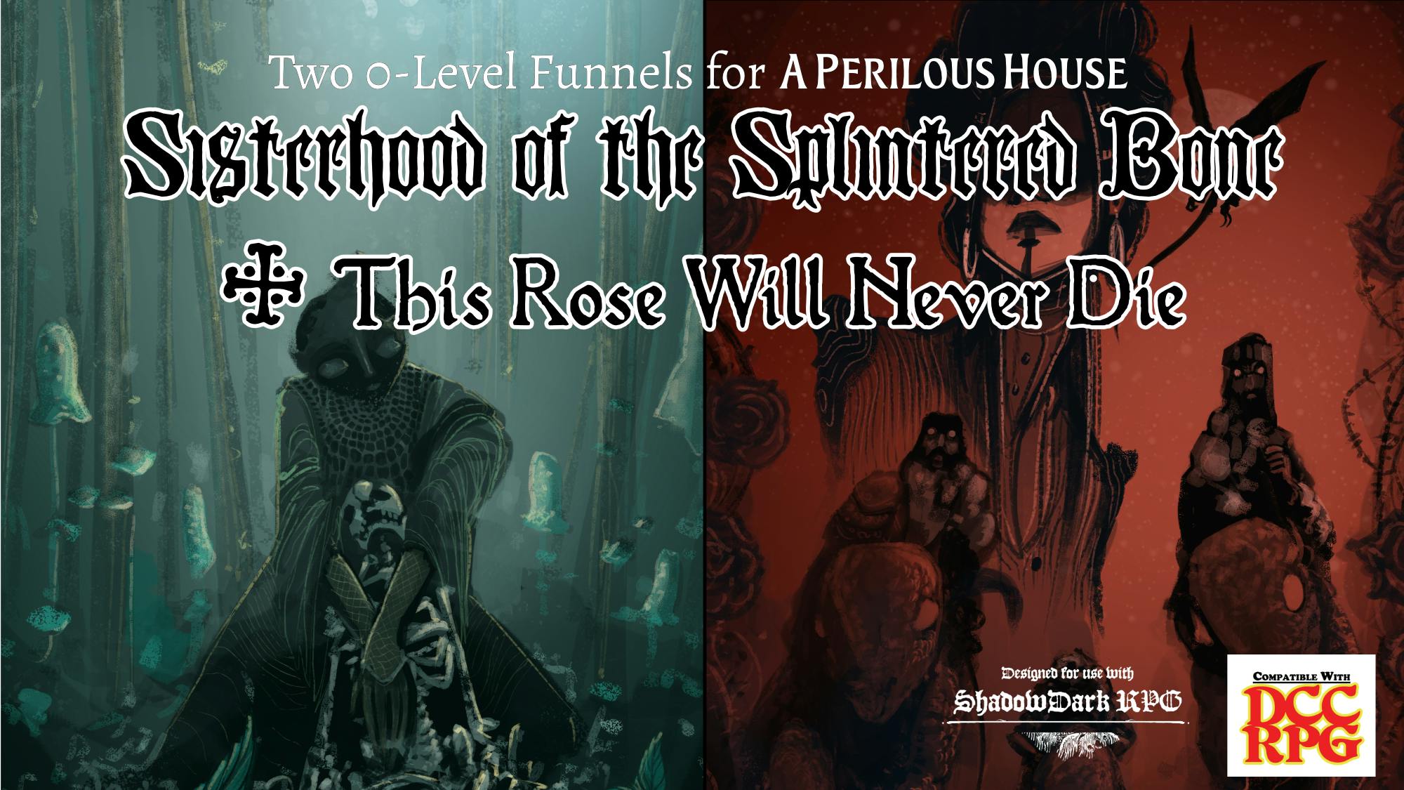A Perilous House: 2 0-Level Funnels for DCC + Shadowdark