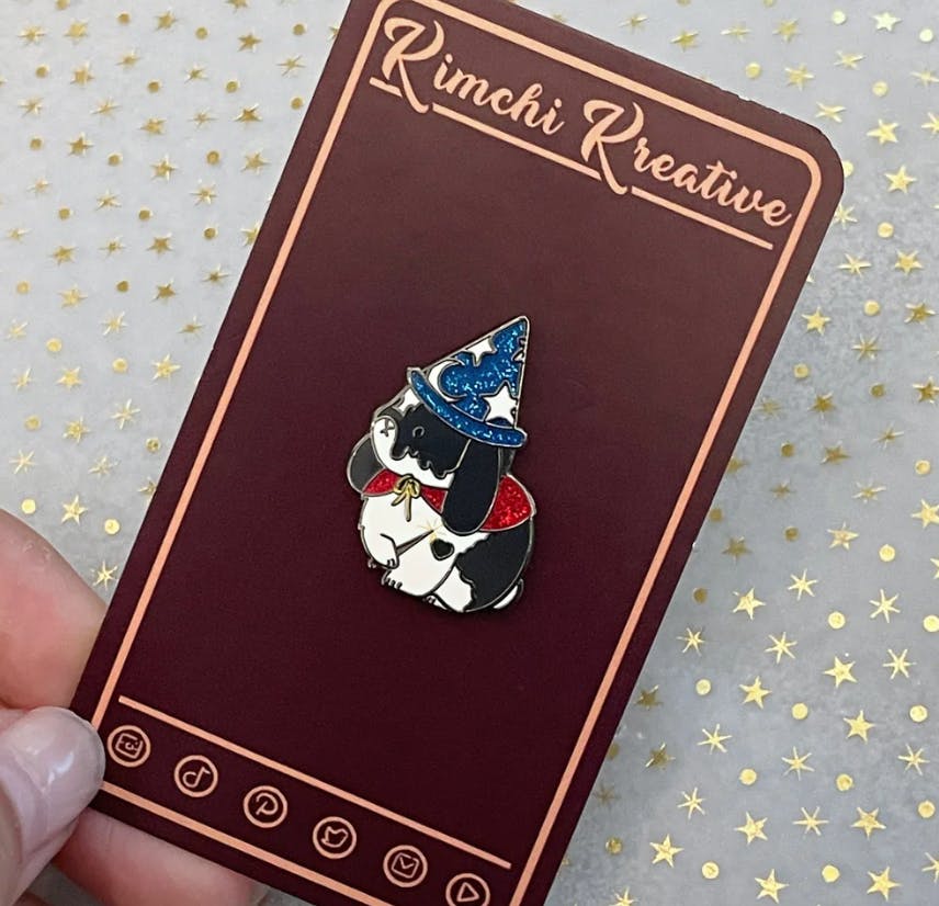 Chappie Wizard Enamel Pin