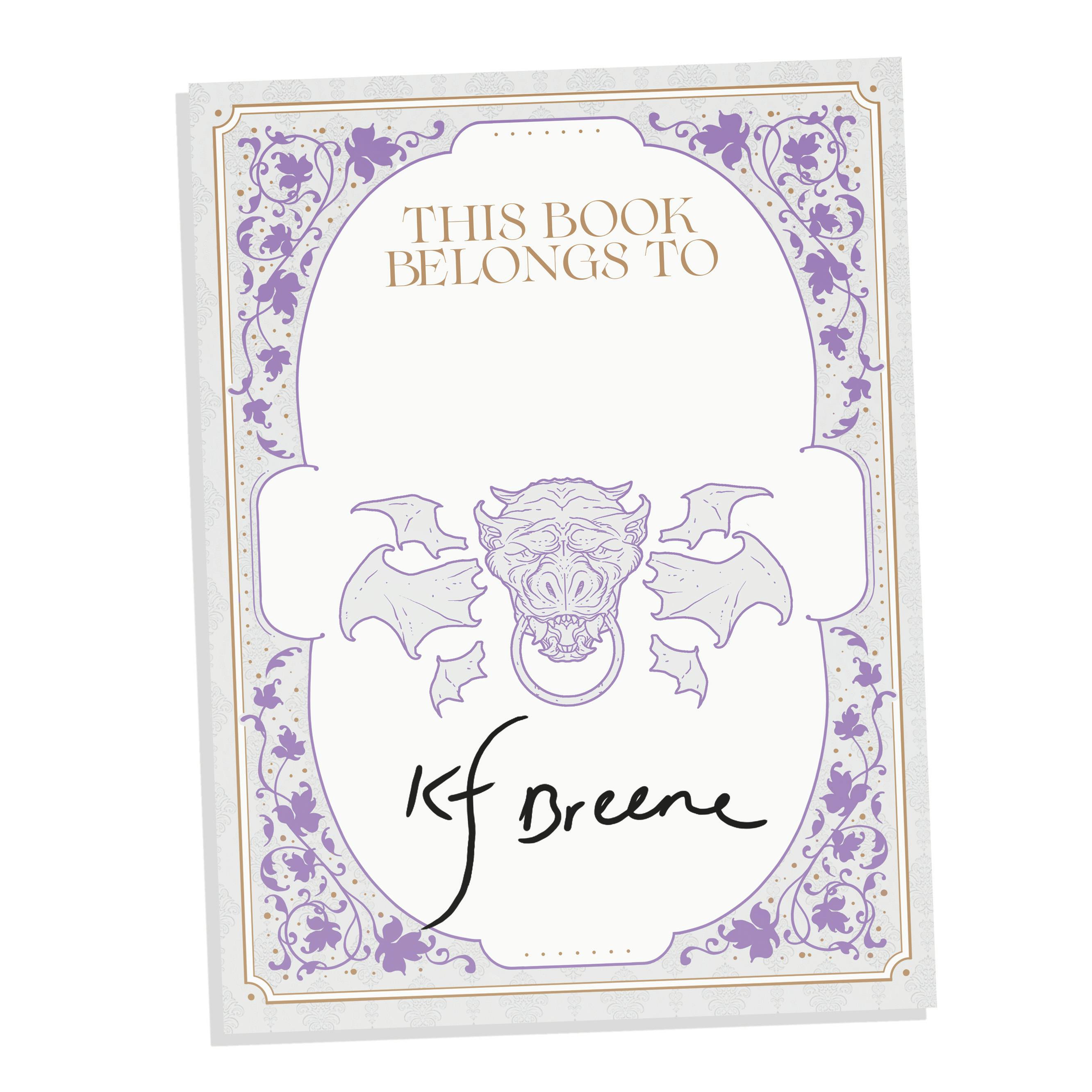 Leveling Up: signed bookplate
