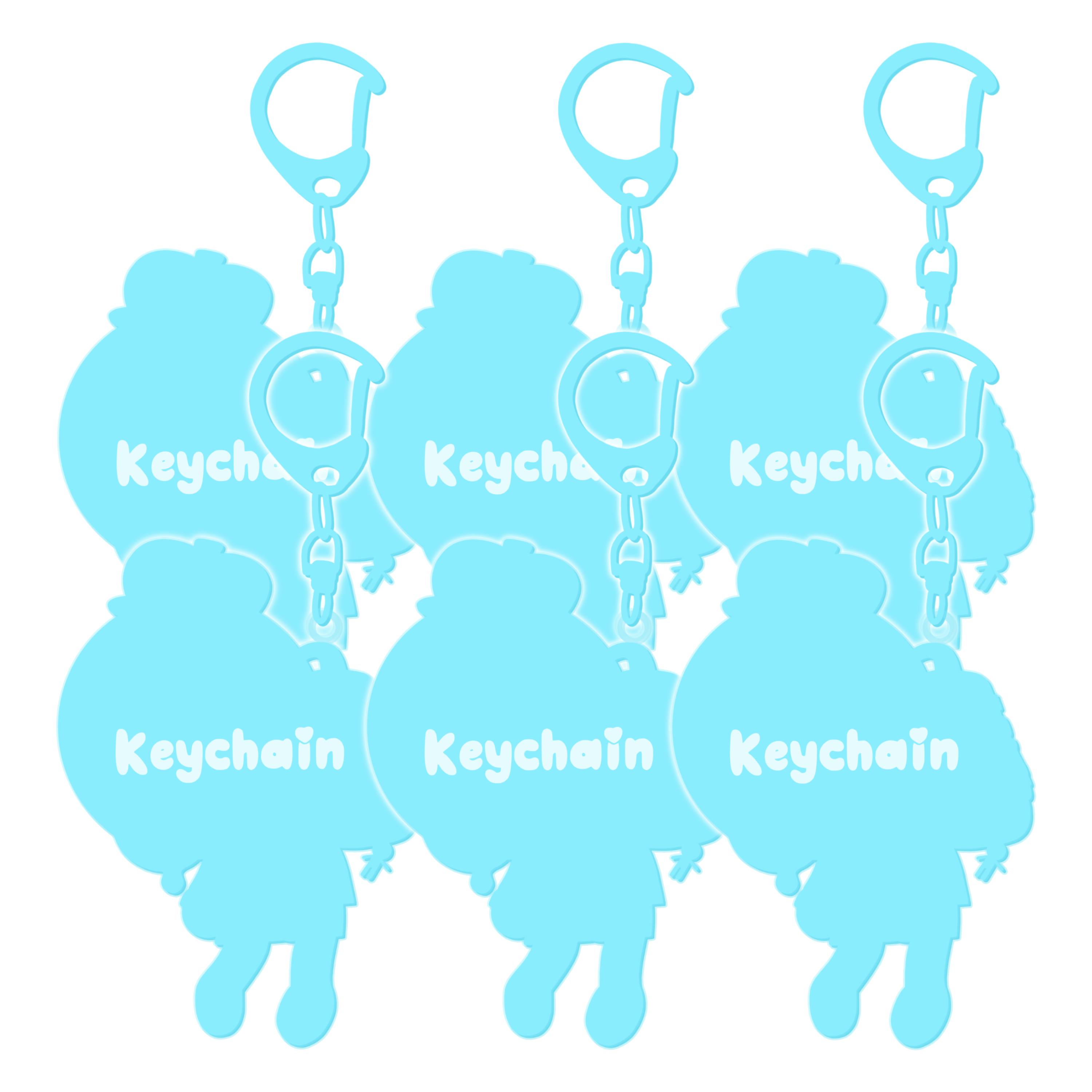 6x Keychain