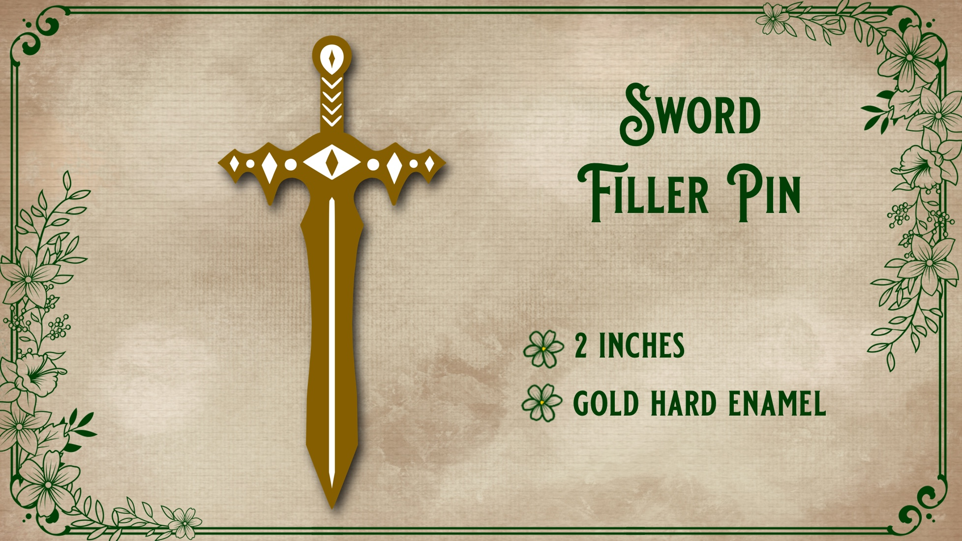 Sword Filler Pin