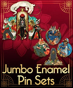 Jumbo Enamel Pin Sets