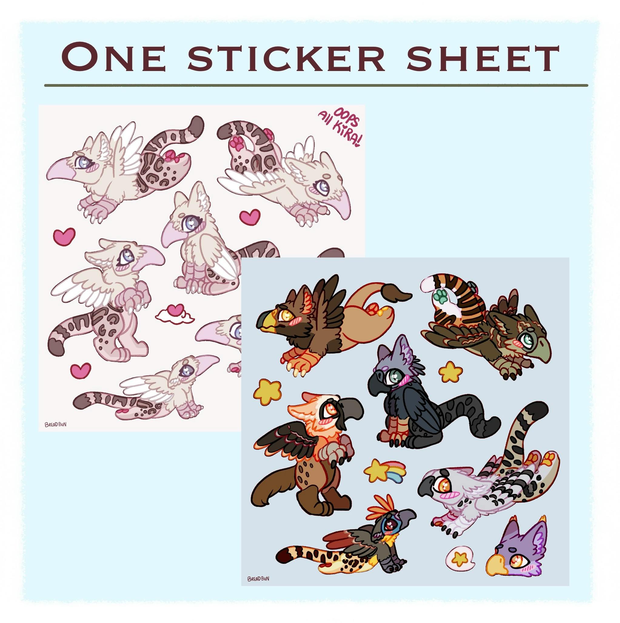 Sticker sheet