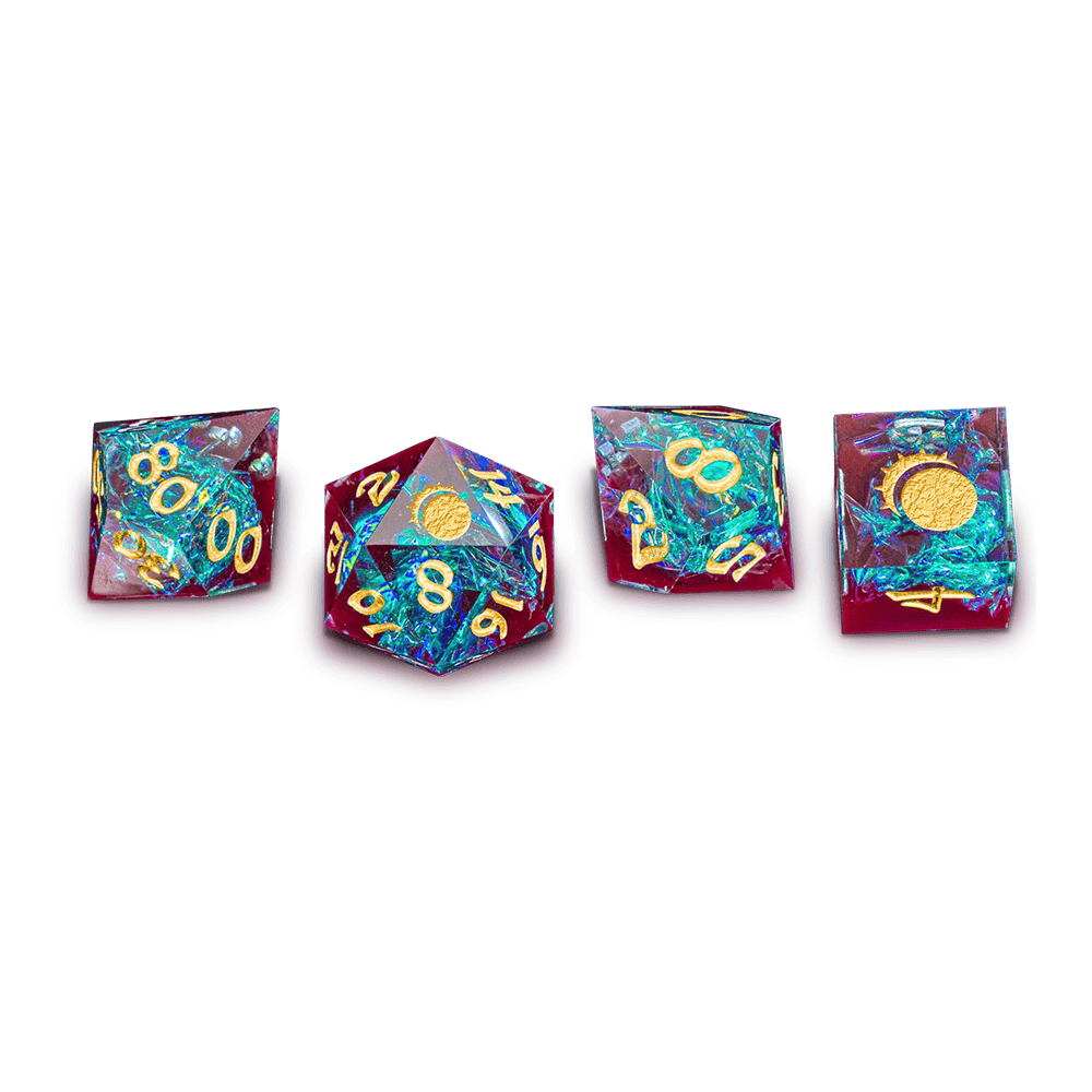 Beautiful DELUXE Between Earth & Sky Dice Set