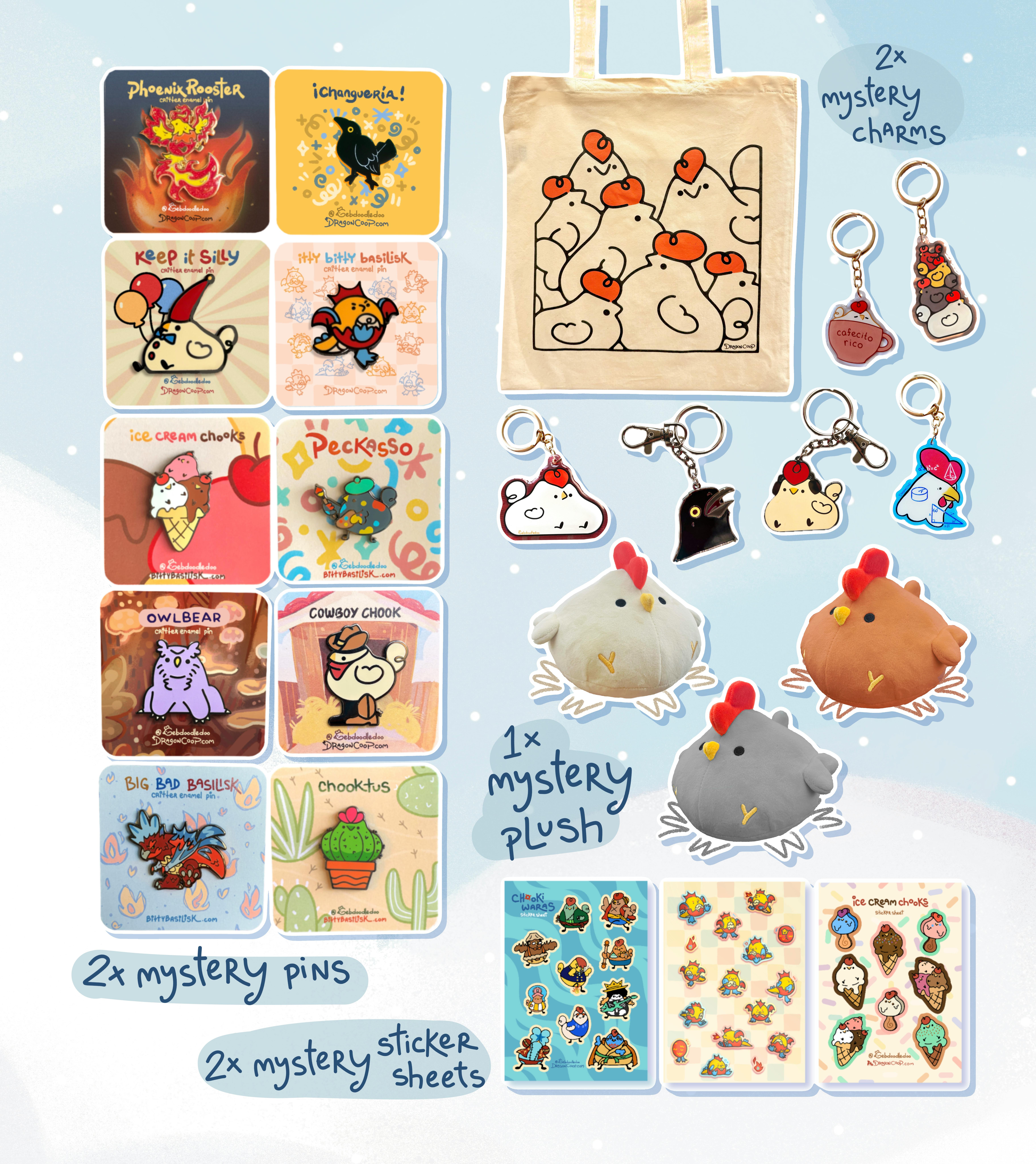 Chicken Coop Mystery Bundle