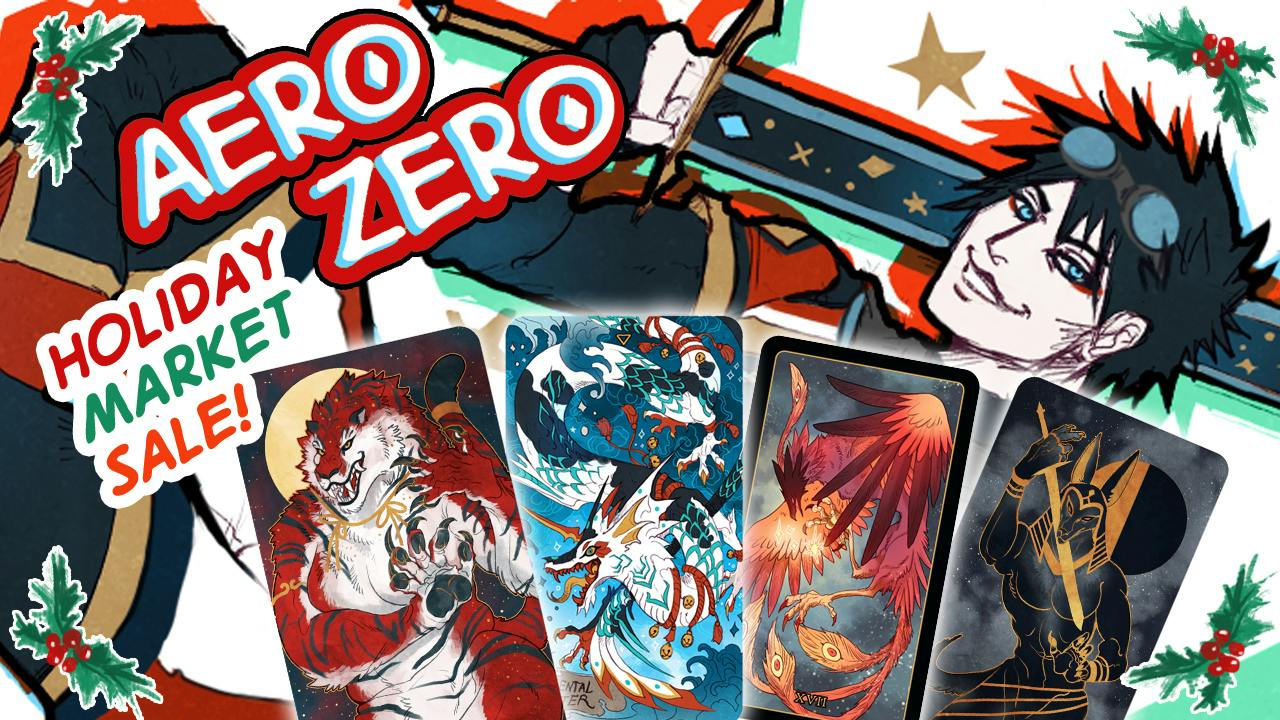 Aero Zero's Comic & Tarot Holiday Market!