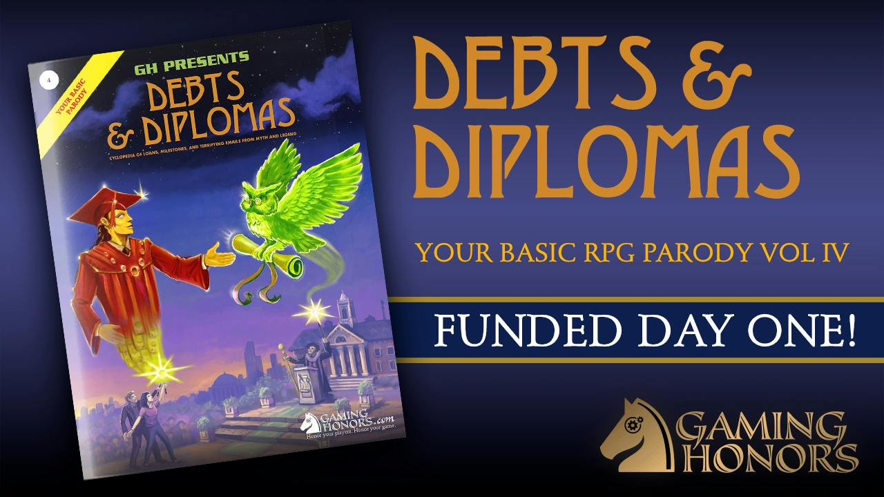 Debts & Diplomas: Your Basic RPG Parody Vol. IV!
