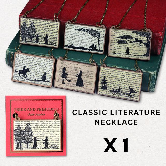 Classic Literature Necklace