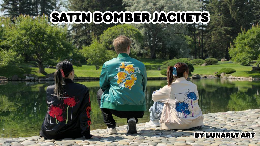 Satin Bomber Jackets