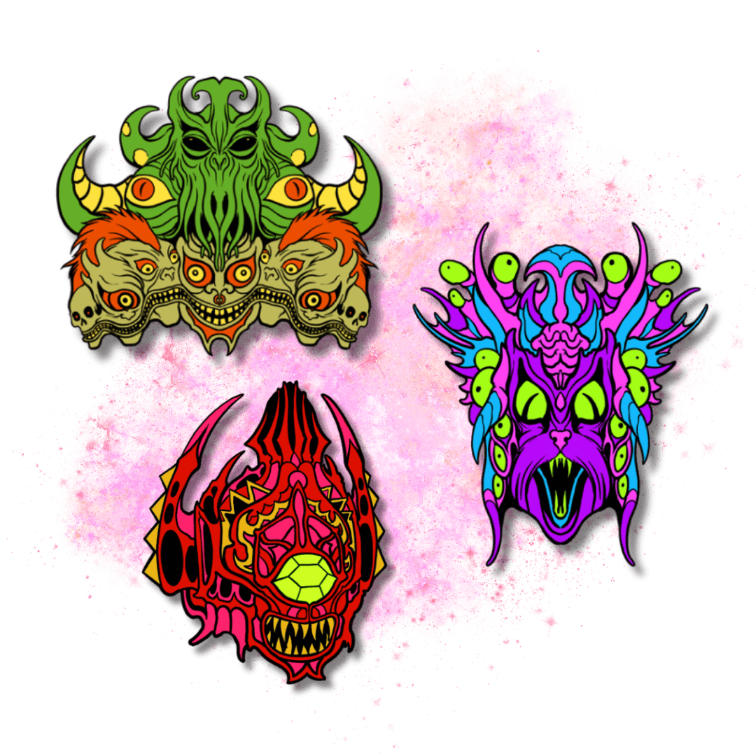 PIN SET 2 | BOSS 3-PACK