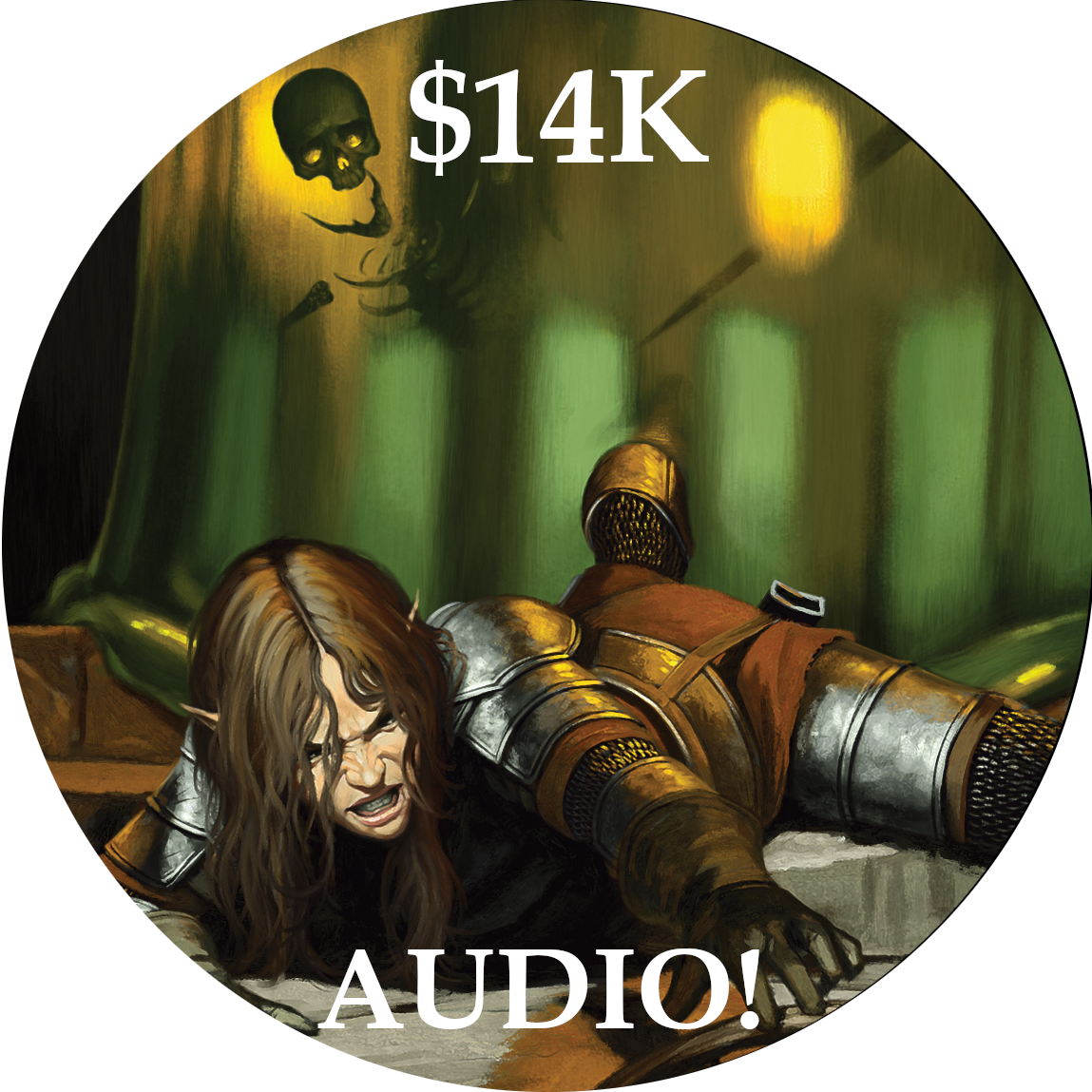 Stretch Goal #4 ($14K): Audio-book Narration...