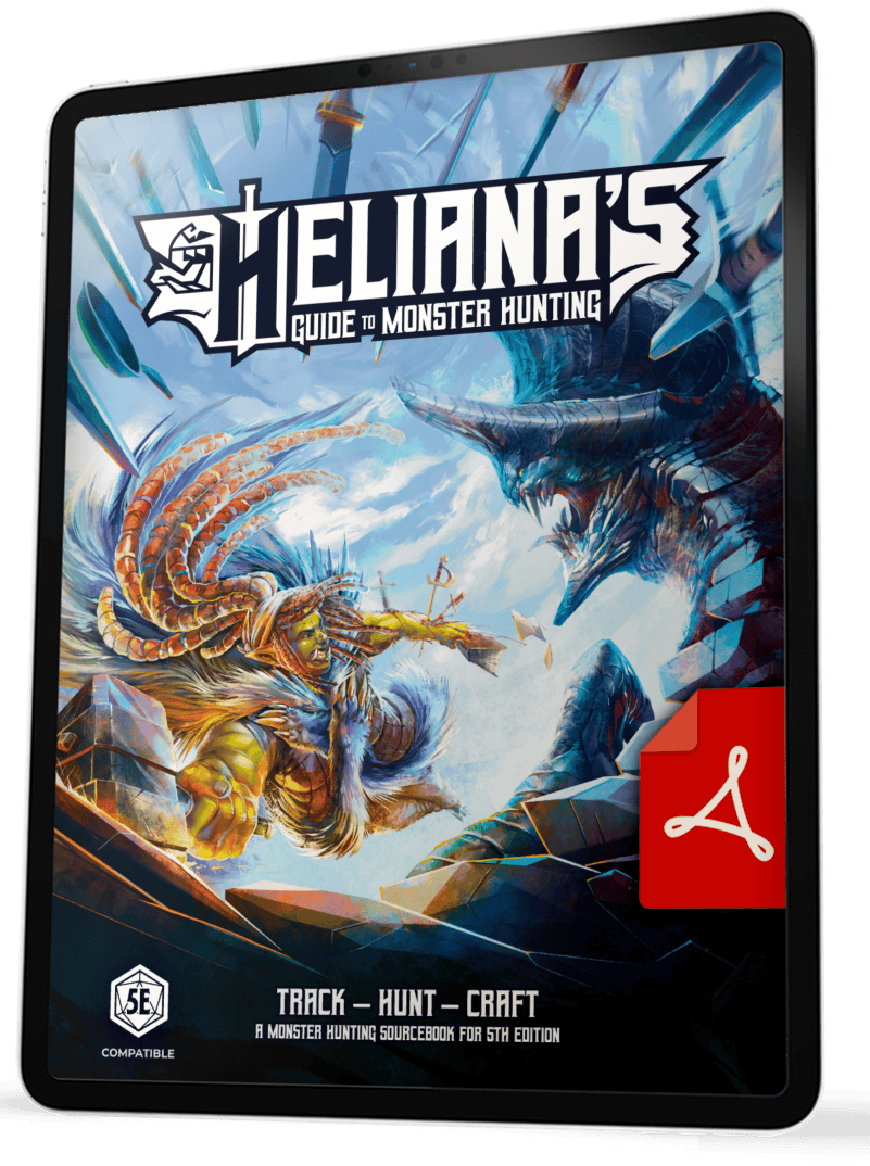 Heliana's Guide to Monster Hunting - Digital PDF