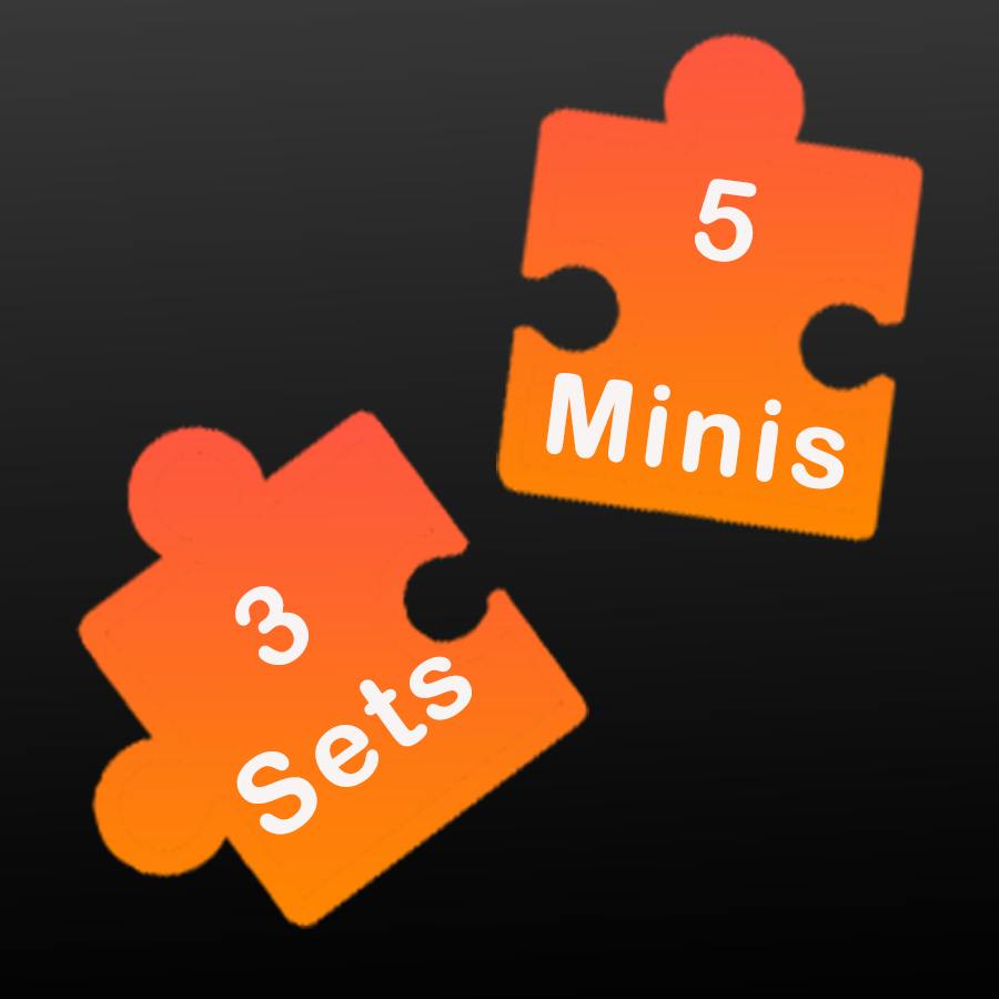 5 Minis + 3 Sets