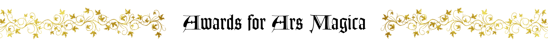 Awards for Ars Magica