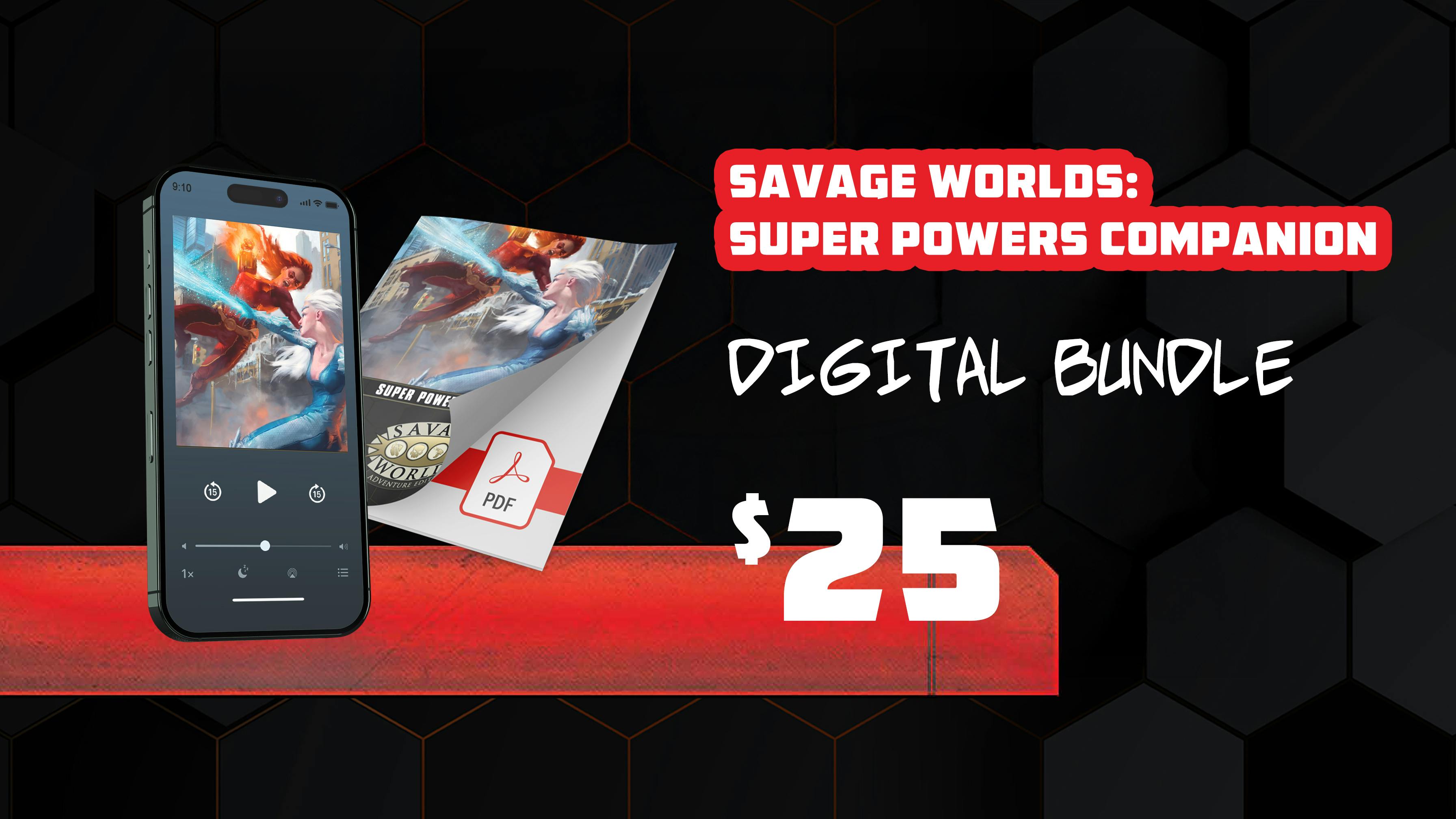 Savage Worlds Super Powers Companion Digital Bundle