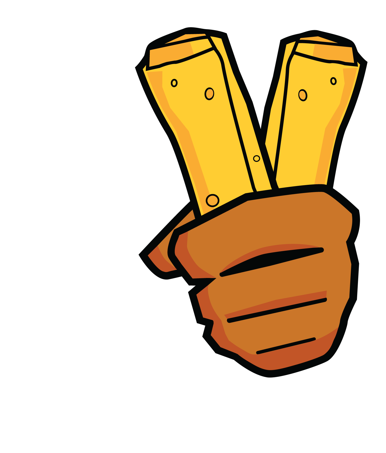 LUMPIA WITH A VENGEANCE Movie Logo Enamel Pin