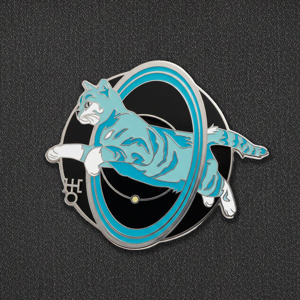 Uranus Cat Pin