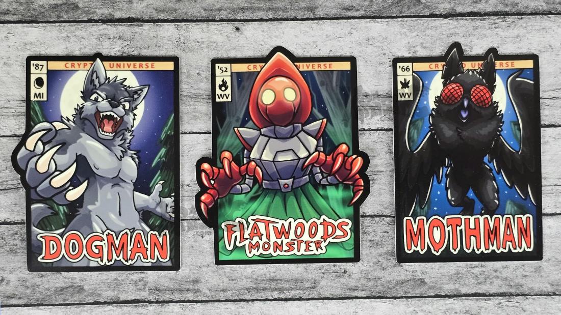 Cryptids Exp - Enamel pins and more!
