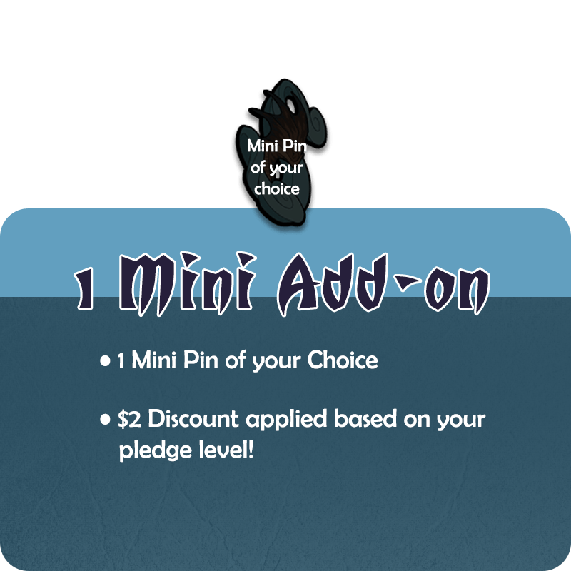 1 Mini Pin ($2 Discount)