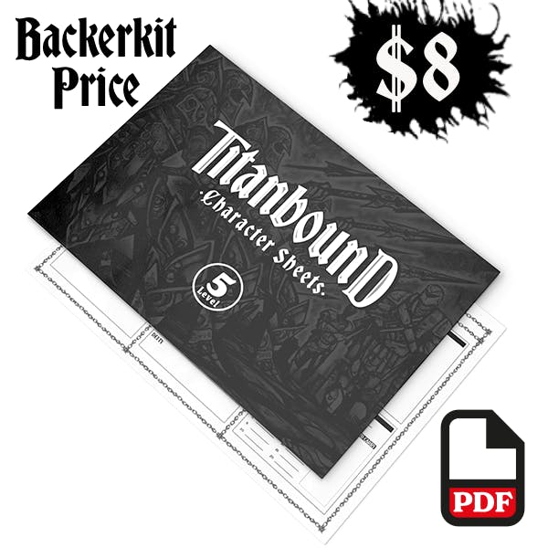 Pre-Filled 5th Level Character Sheets PDF