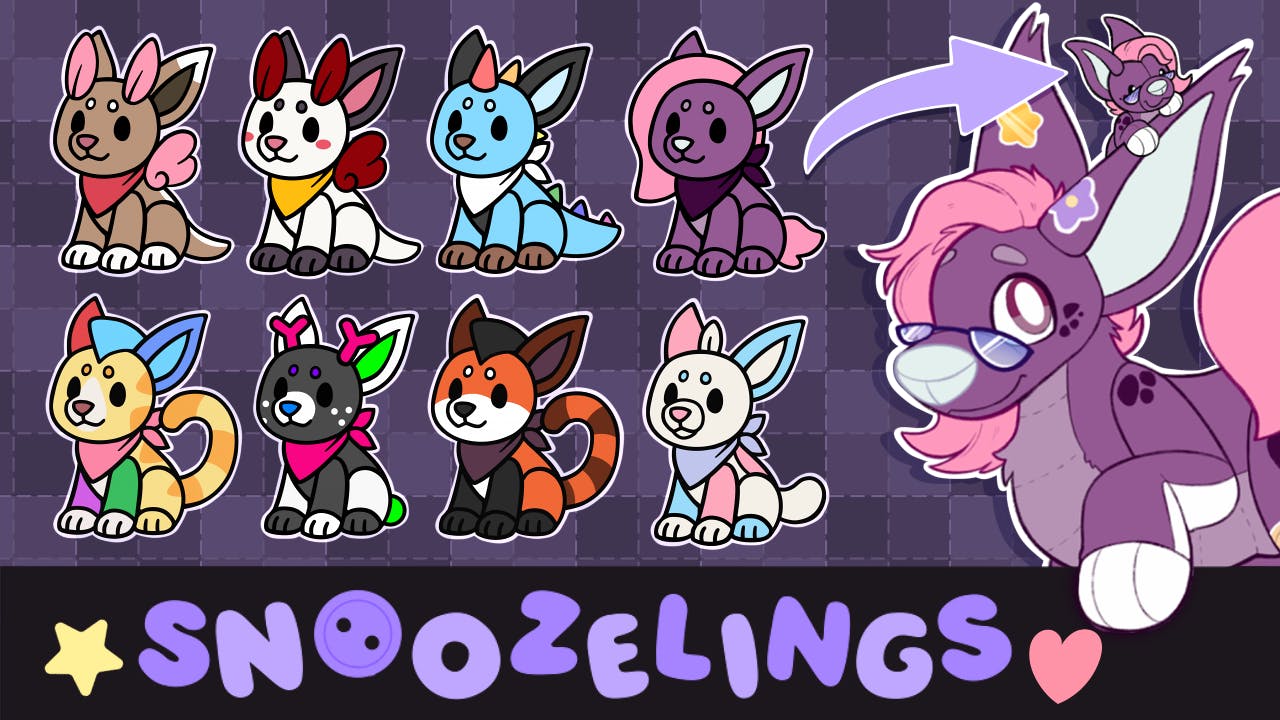 Snoozelings Blind Bag Mini Pins