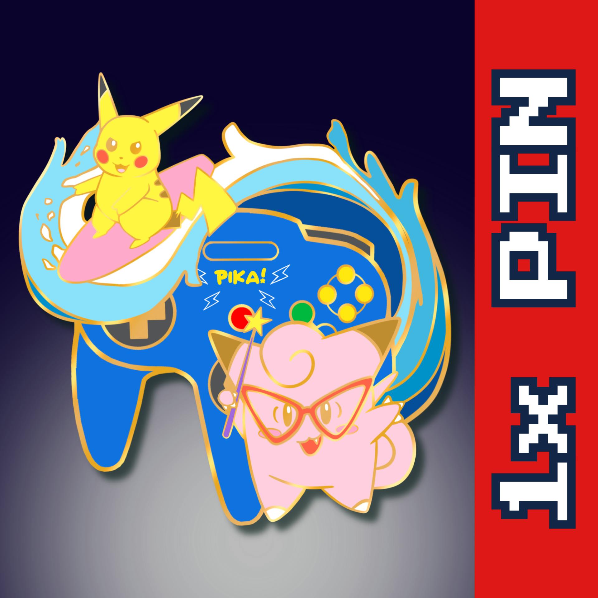 1x Enamel Pin (Add On)