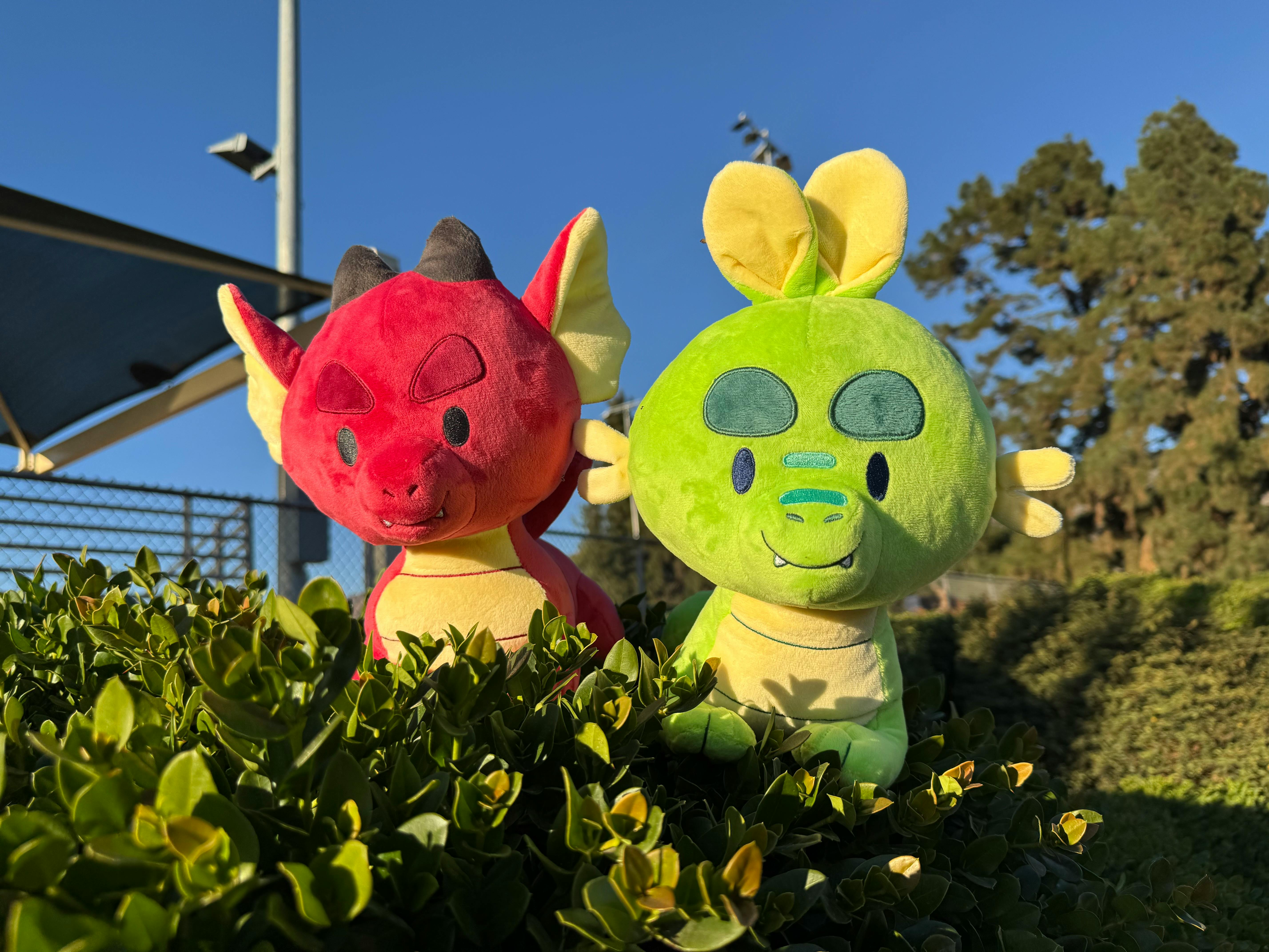 A Colorful Horde - Dragon Enamel Pins and Plush! Project Update: Under ...