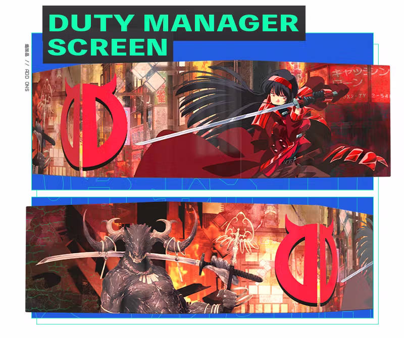 Duty Manager Screen