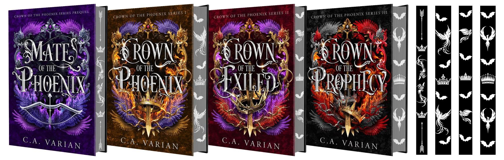 Crown of the Phoenix series 4 paperbacks