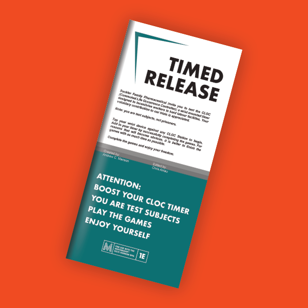 Timed Release Pamphlet - Print