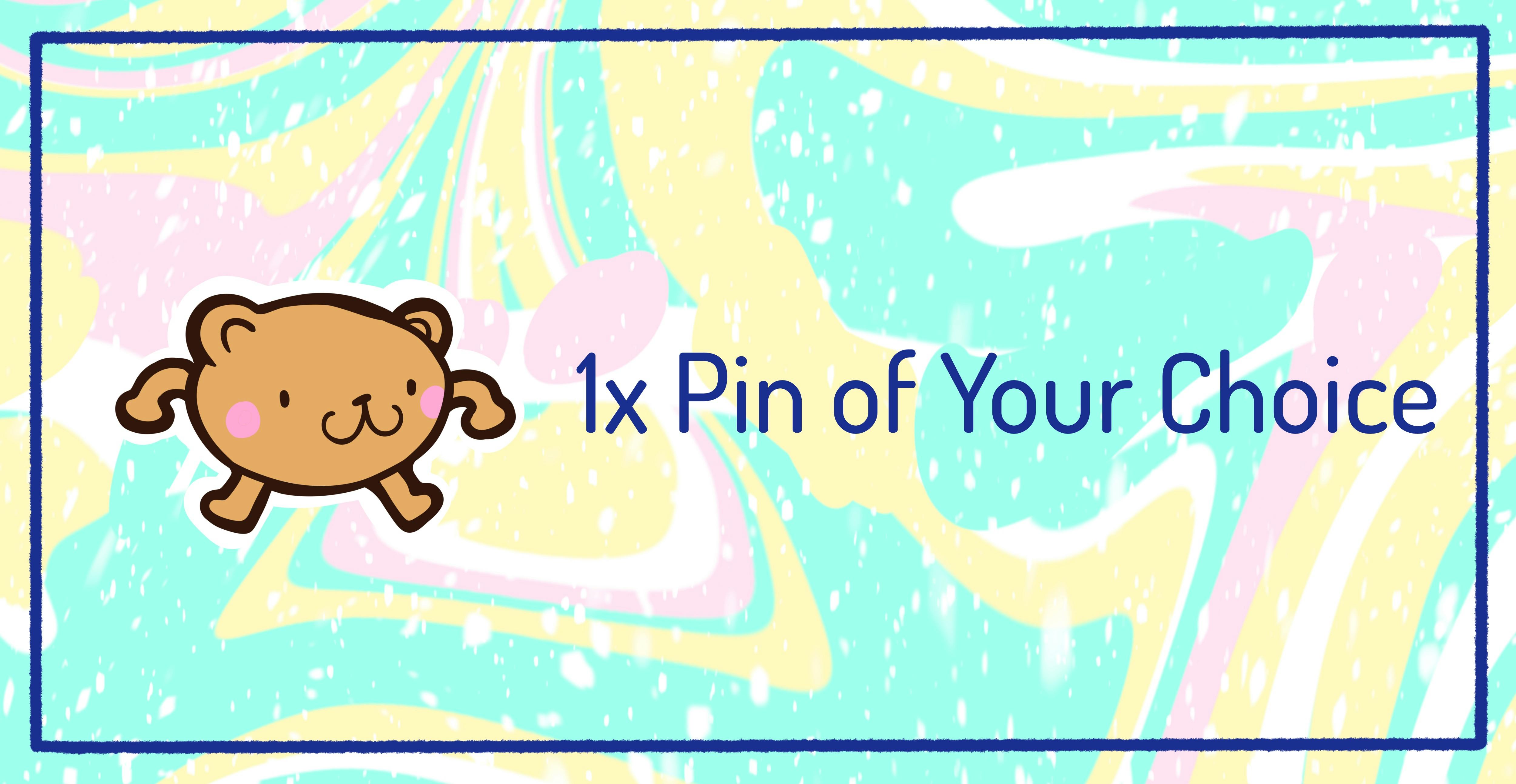 1 Enamel Pin