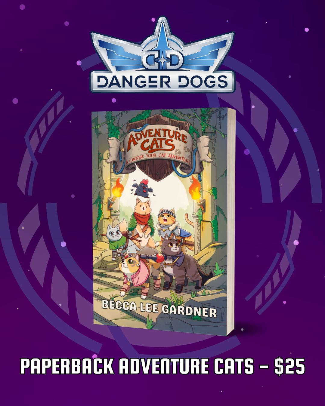 Paperback Copy of Adventure Cats